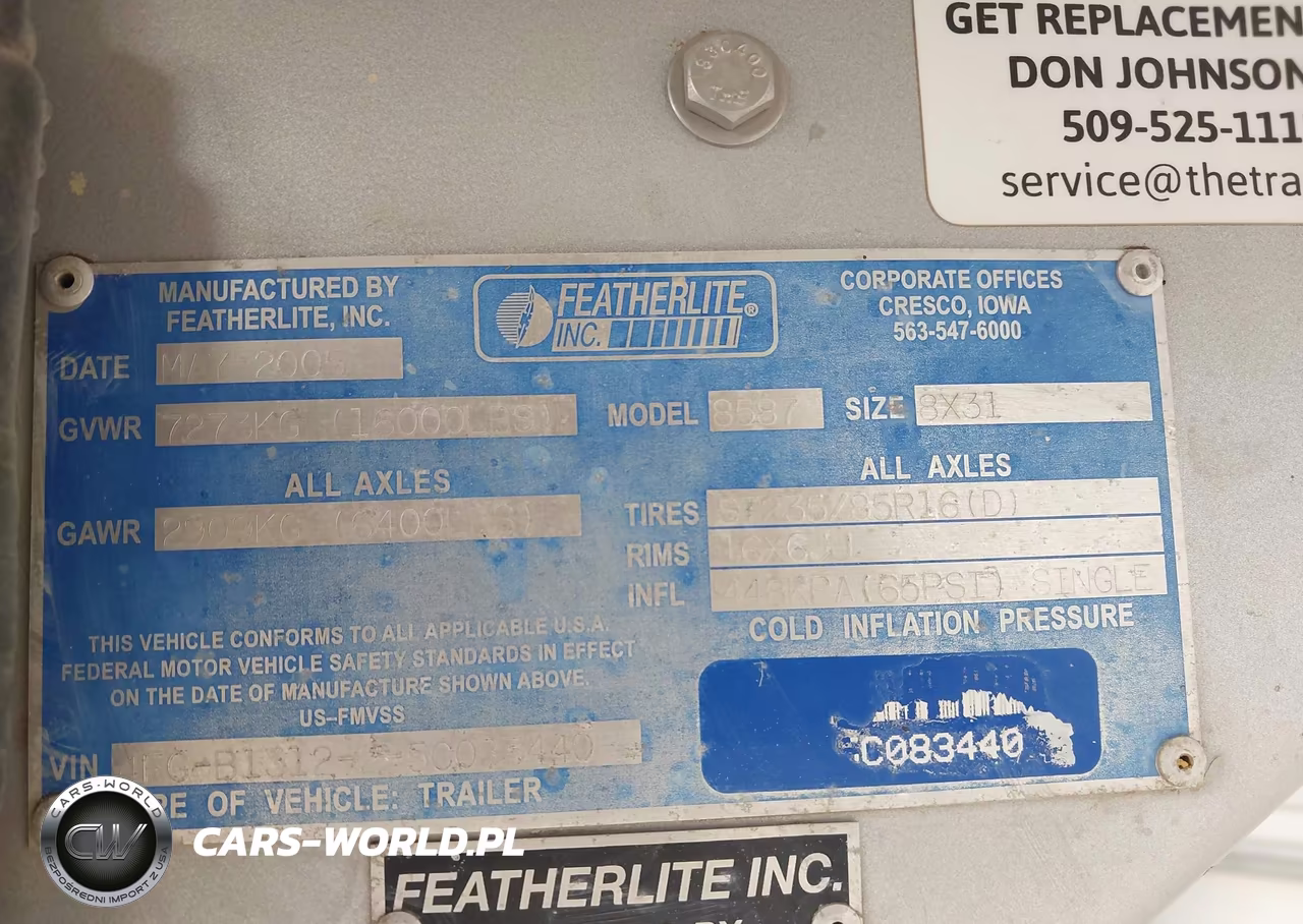 2005 Featherlite Unknown VIN:4FGB131225C083440 - 9