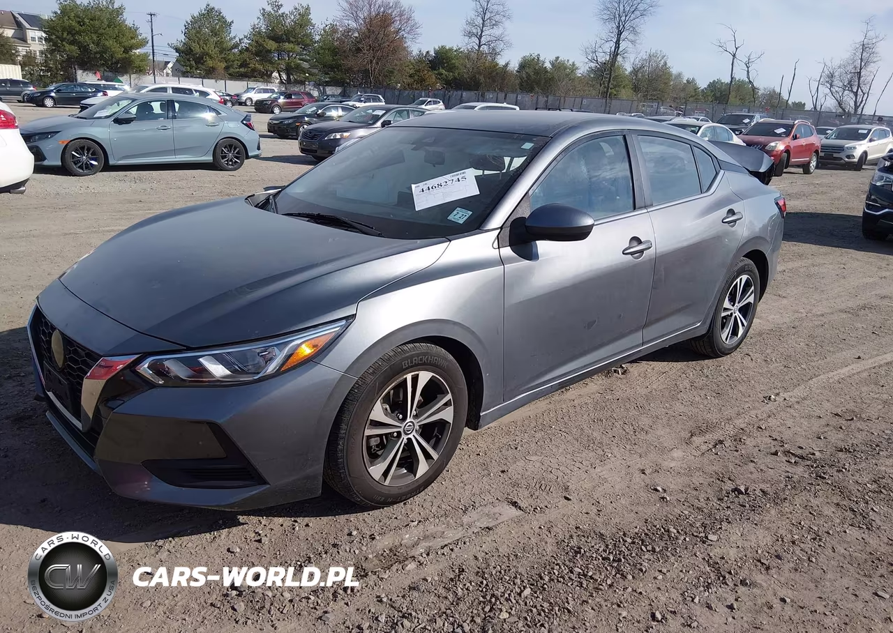 2022 Nissan Sentra Sv Xtronic Cvt VIN:3N1AB8CV0NY256949 - 2
