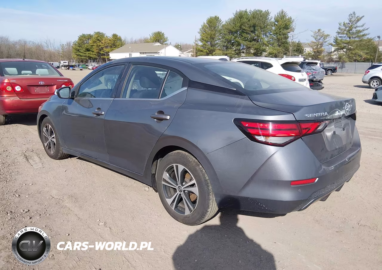 2022 Nissan Sentra Sv Xtronic Cvt VIN:3N1AB8CV0NY256949 - 3