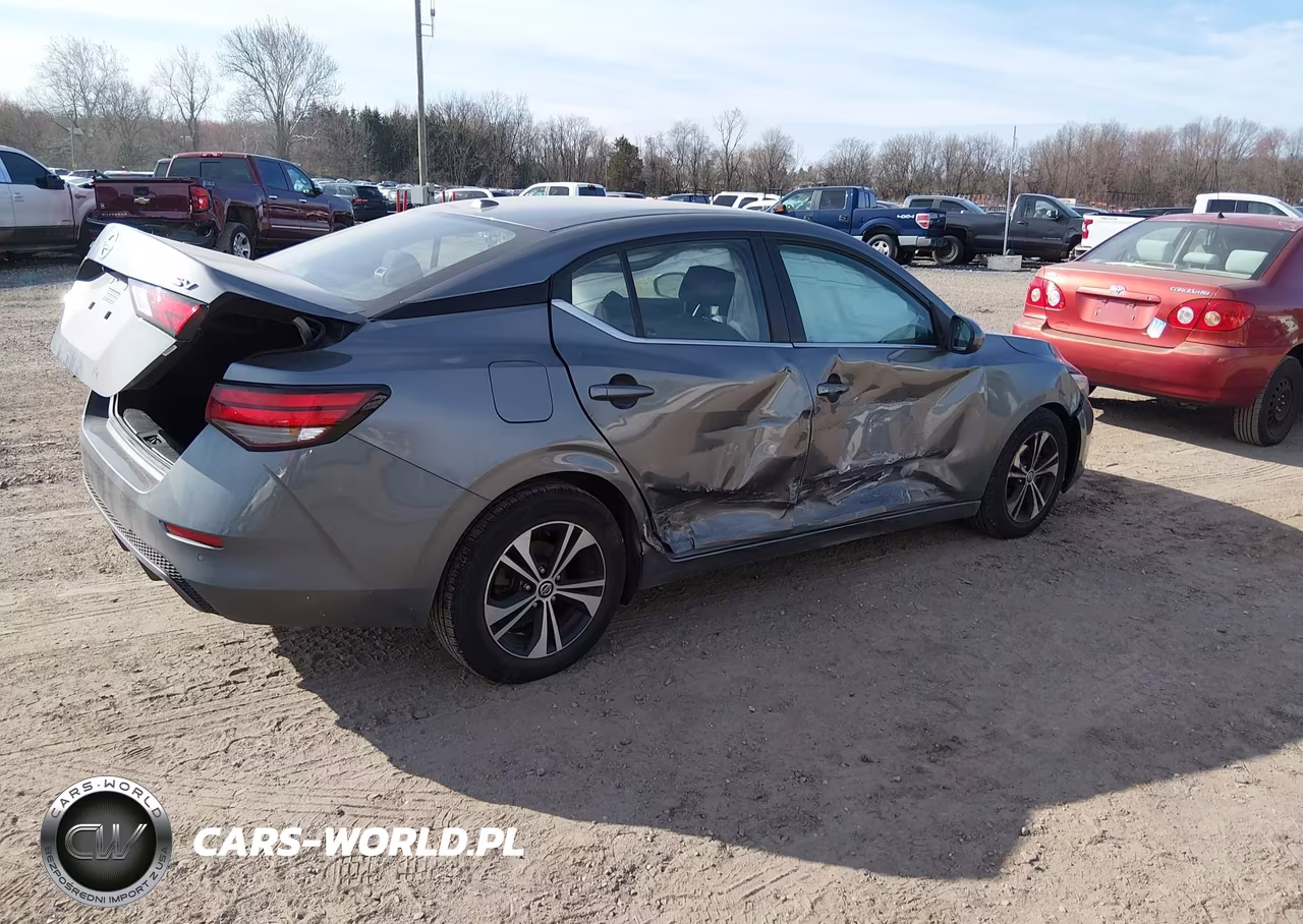2022 Nissan Sentra Sv Xtronic Cvt VIN:3N1AB8CV0NY256949 - 4