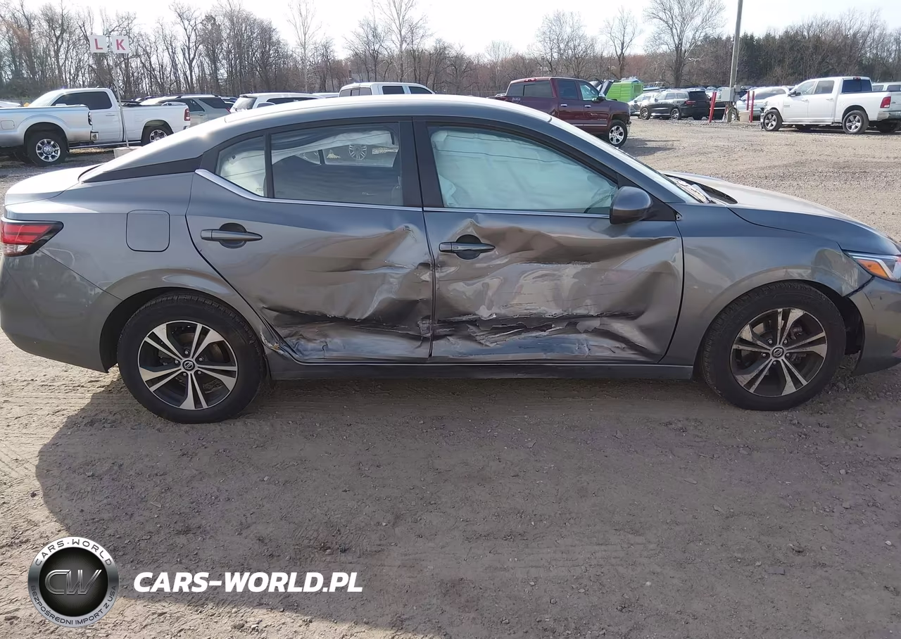2022 Nissan Sentra Sv Xtronic Cvt VIN:3N1AB8CV0NY256949 - 6
