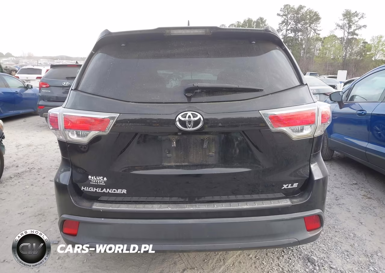 2015 Toyota Highlander Xle V6 VIN:5TDKKRFH5FS091194 - 16