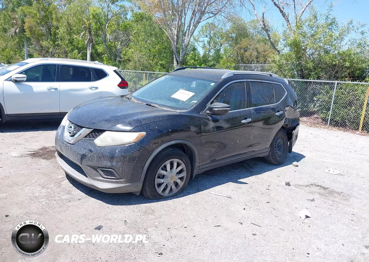 2015 Nissan Rogue S VIN:KNMAT2MT5FP532159 - 2