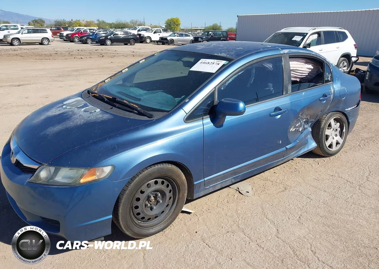 2010 Honda Civic Lx VIN:2HGFA1F52AH319916 - 2