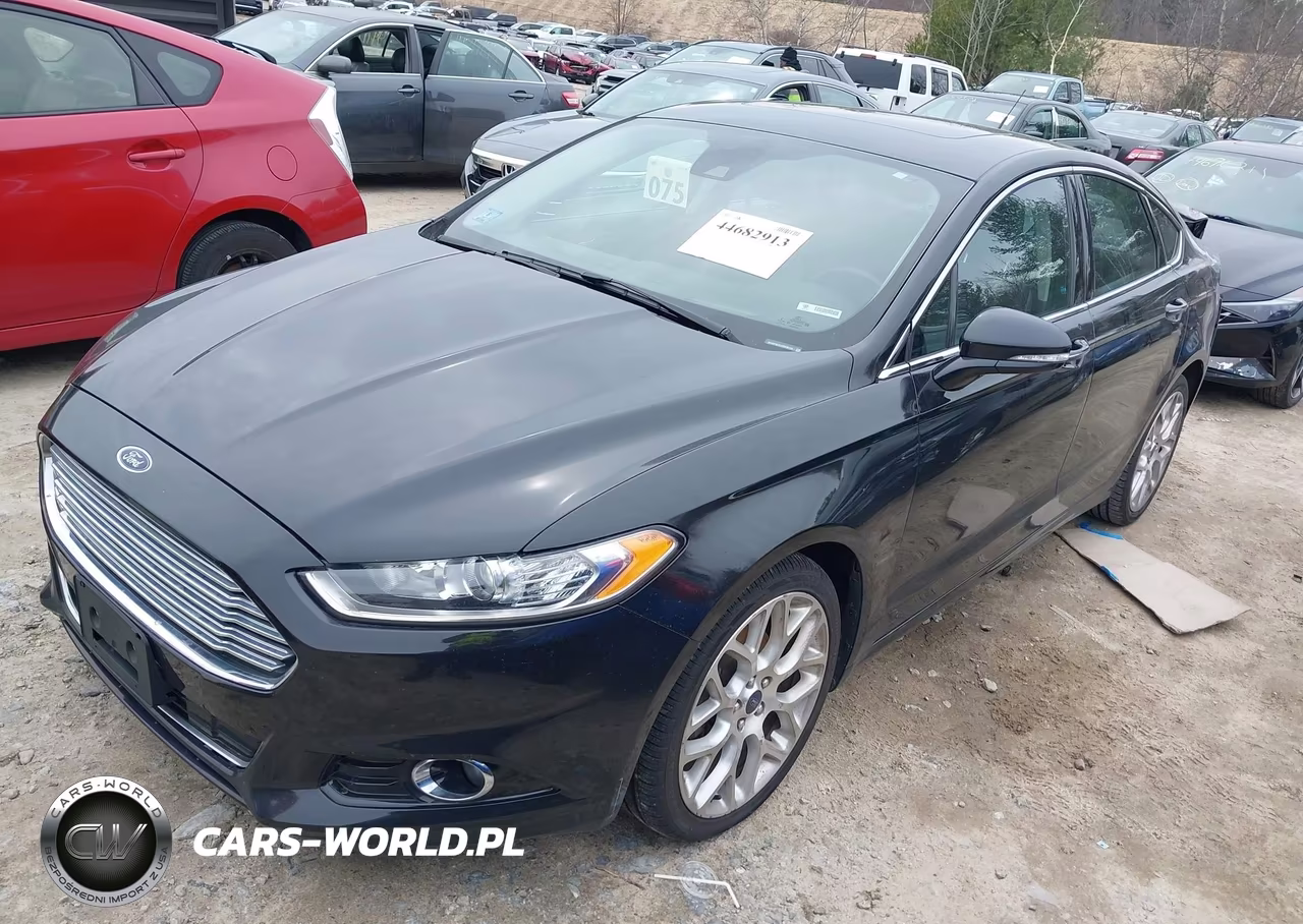 2014 Ford Fusion Titanium VIN:3FA6P0D91ER238144 - 2