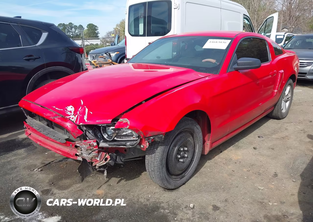 2013 Ford Mustang V6 VIN:1ZVBP8AM7D5262365 - 2