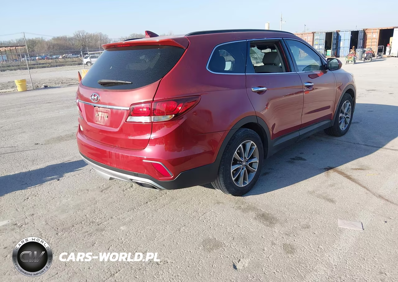 2017 Hyundai Santa Fe Se VIN:KM8SM4HF7HU202072 - 4