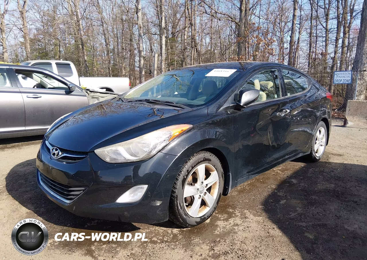 2013 Hyundai Elantra Gls VIN:5NPDH4AE8DH405088 - 2