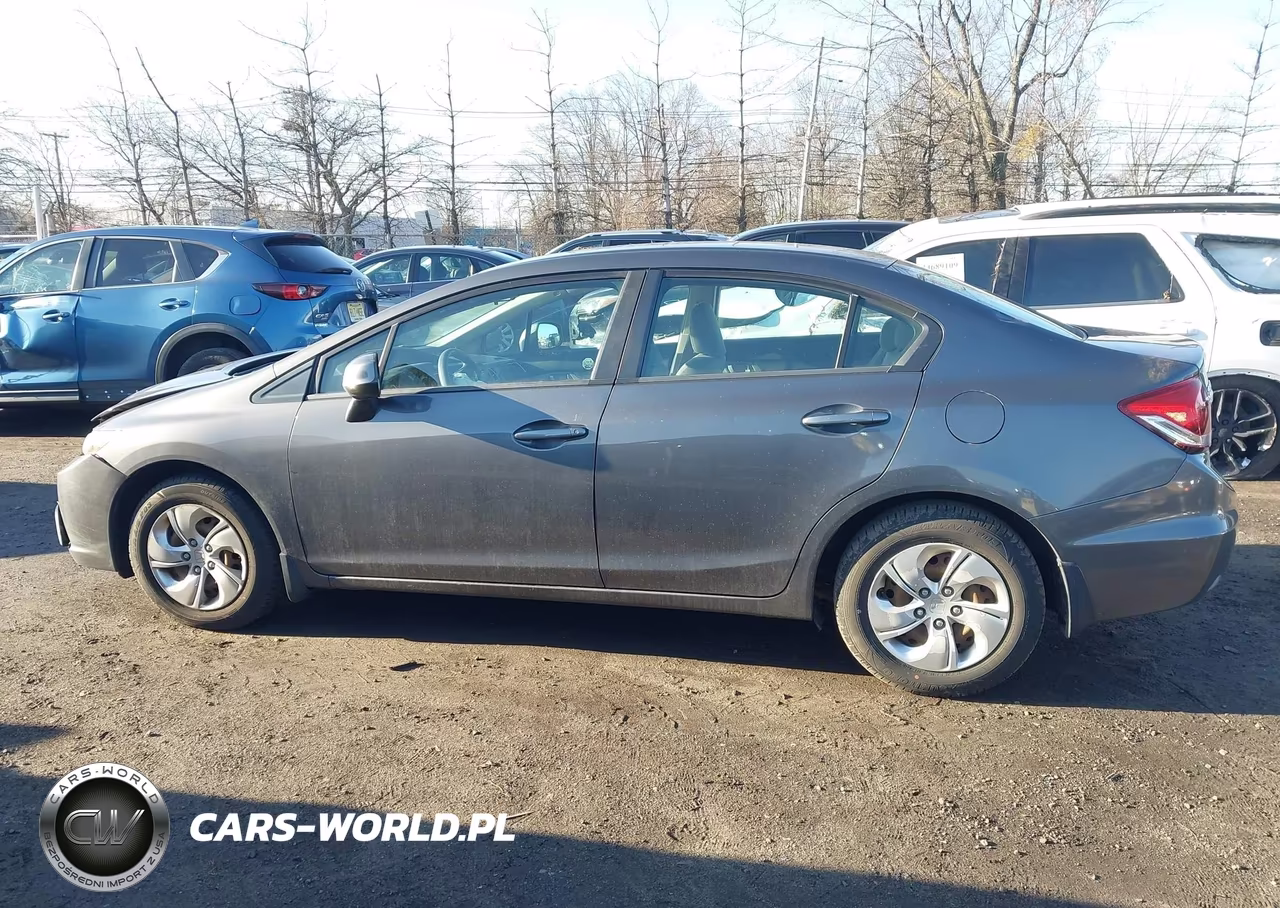 2013 Honda Civic Lx VIN:2HGFB2F53DH544417 - 14