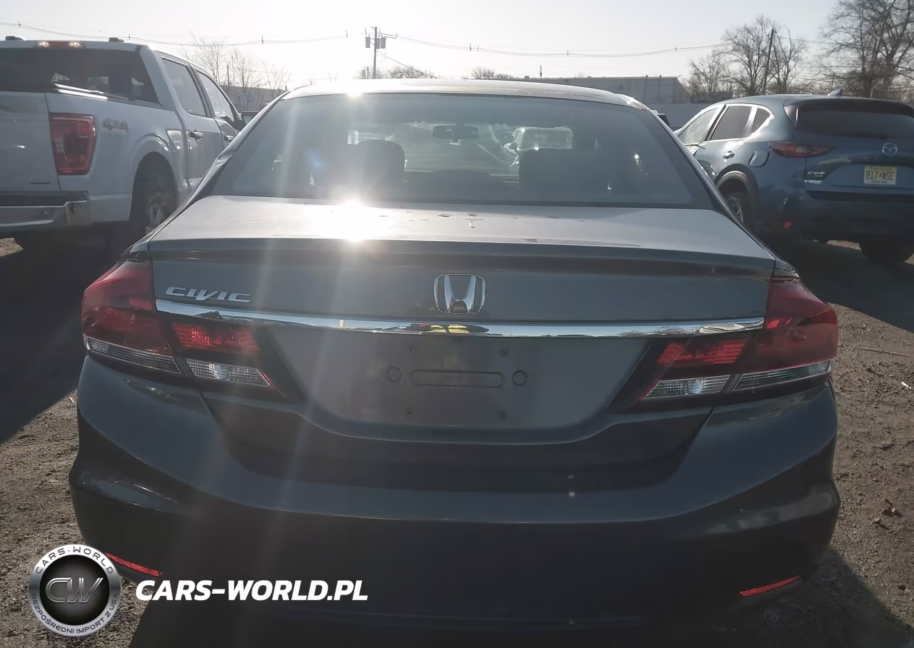 2013 Honda Civic Lx VIN:2HGFB2F53DH544417 - 16