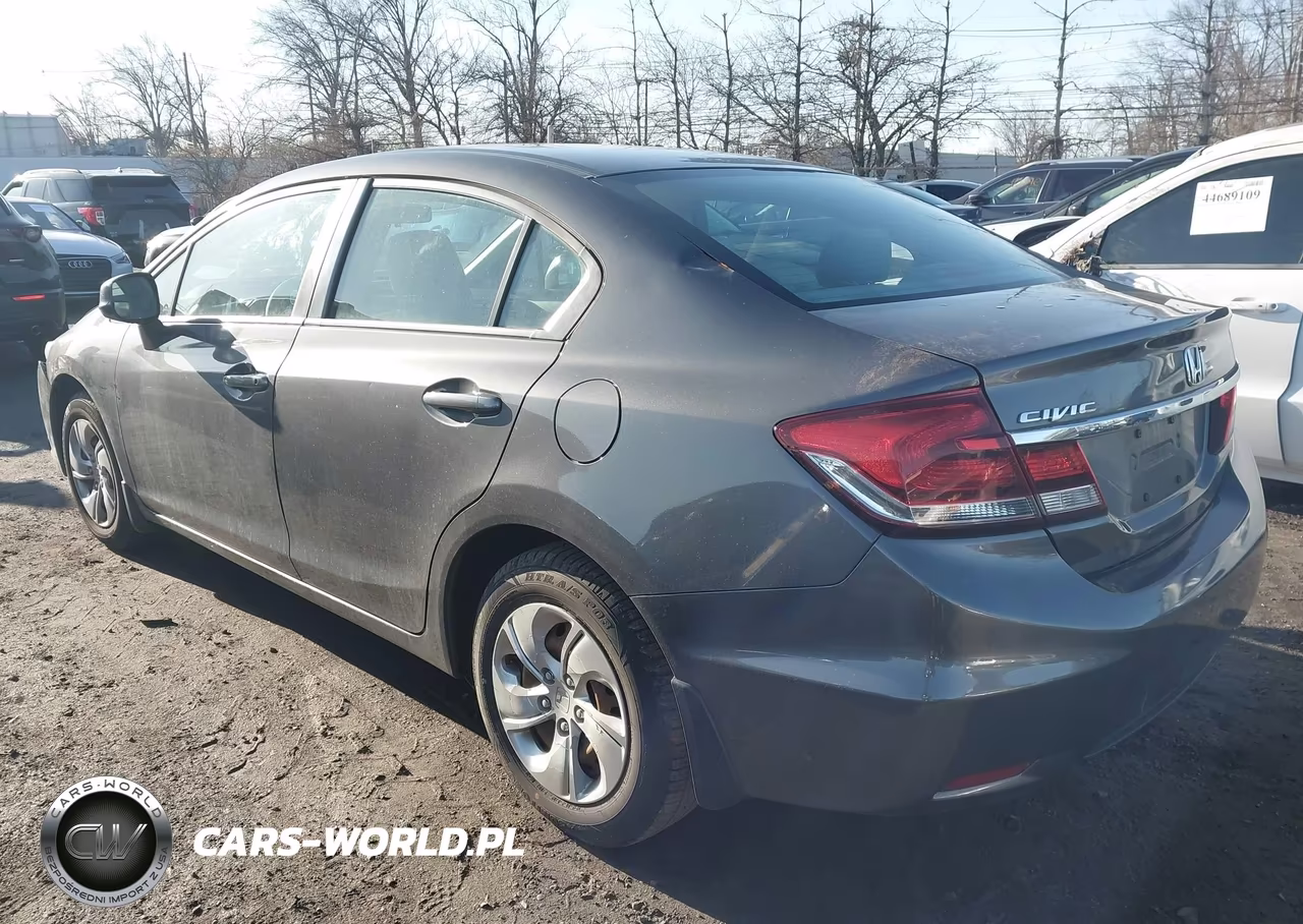 2013 Honda Civic Lx VIN:2HGFB2F53DH544417 - 3