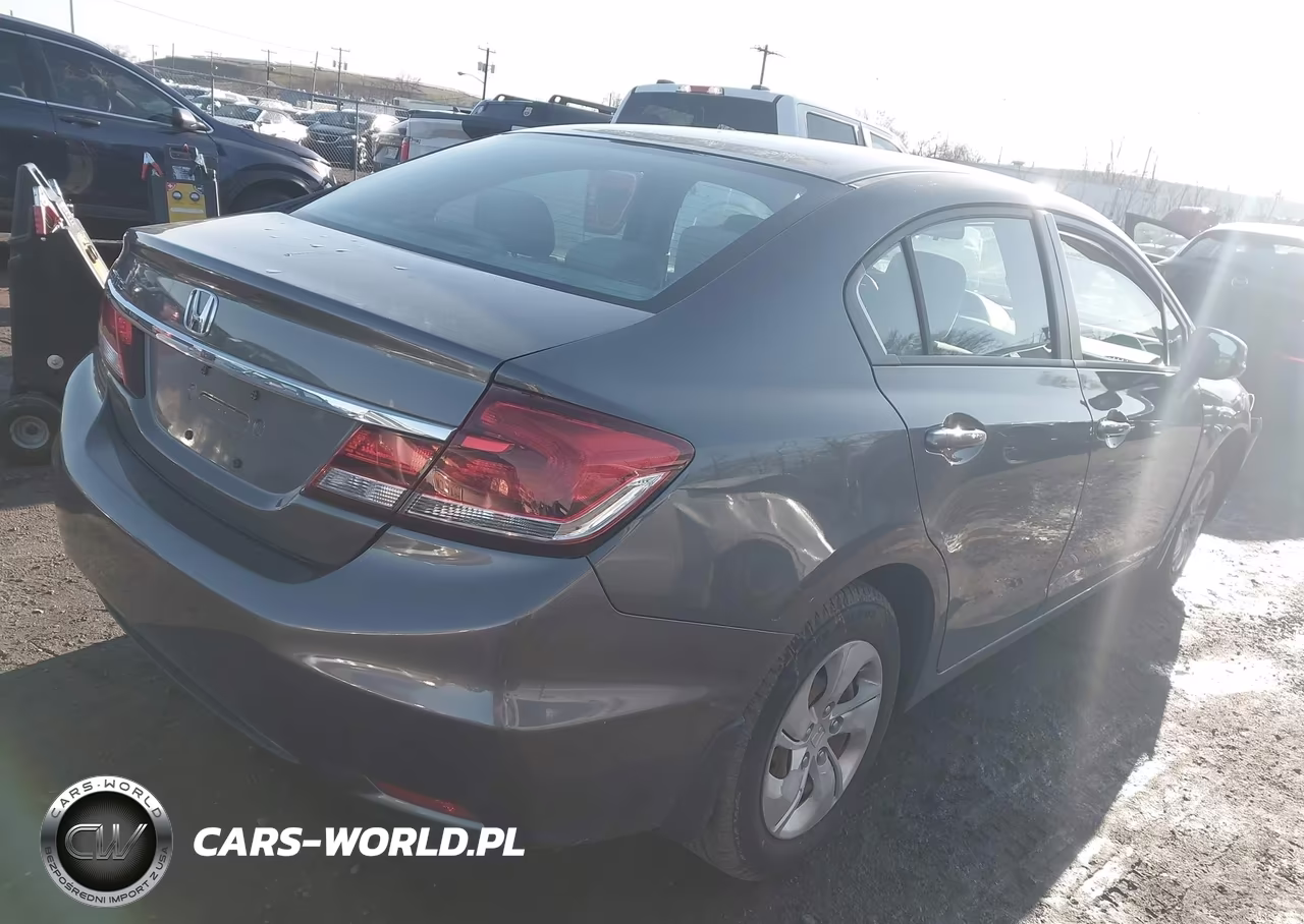2013 Honda Civic Lx VIN:2HGFB2F53DH544417 - 4