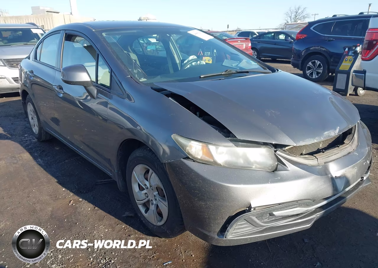 2013 Honda Civic Lx VIN:2HGFB2F53DH544417 - 6