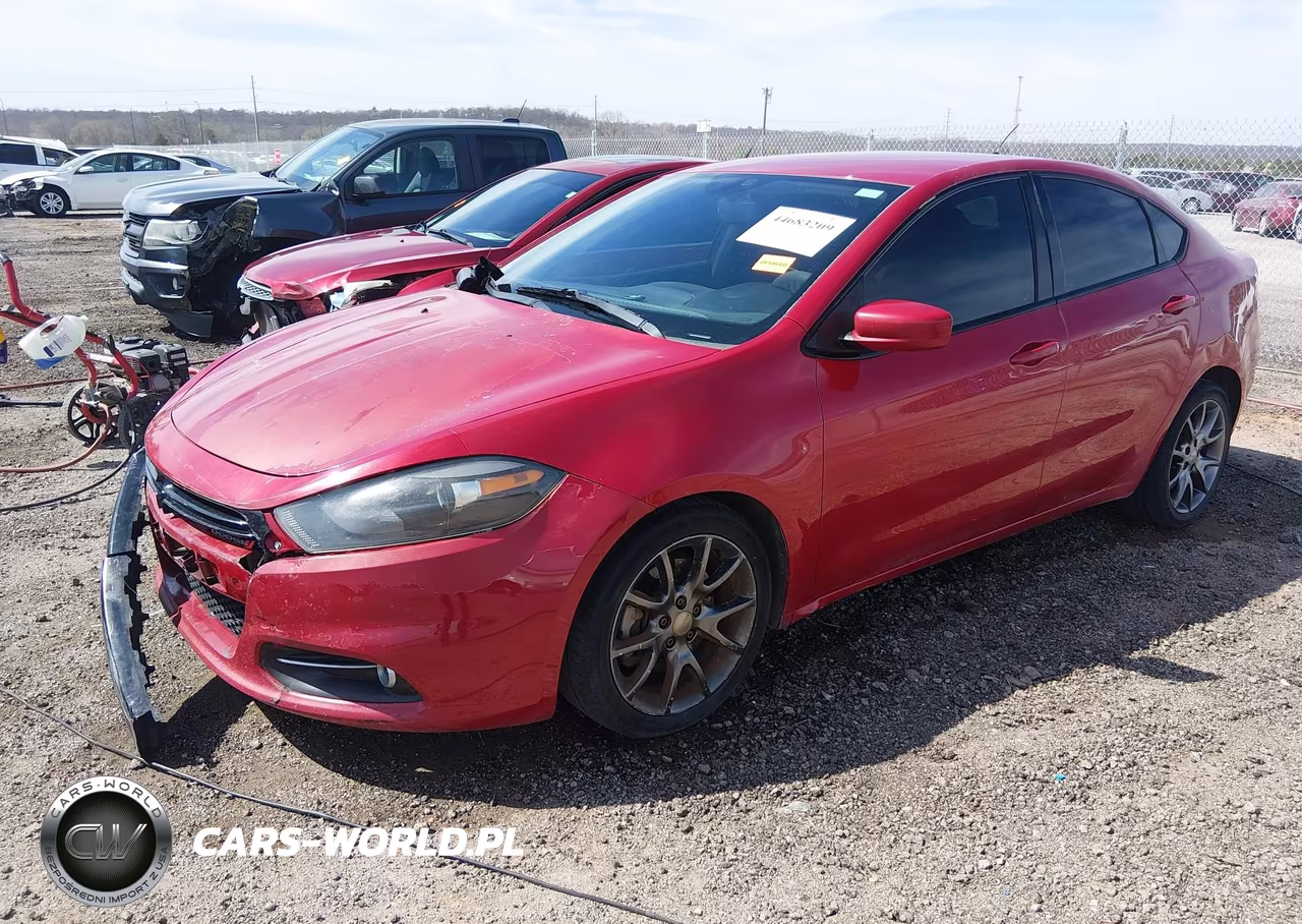 2013 Dodge Dart Sxt VIN:1C3CDFBA2DD326248 - 2