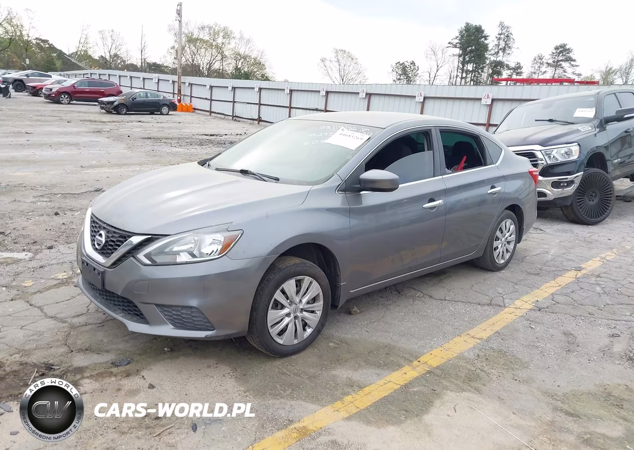 2016 Nissan Sentra Sv VIN:3N1AB7AP6GY297278 - 2