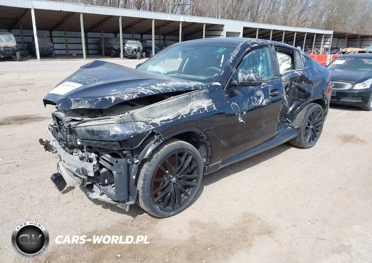 2025 BMW X6 M60I VIN:5UX43EX03S9X25908 - 2