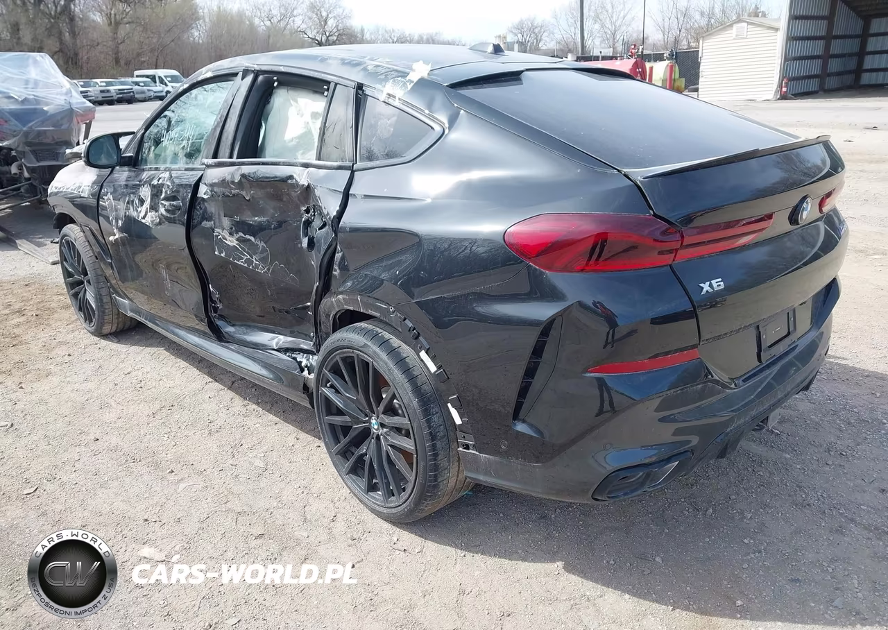 2025 BMW X6 M60I VIN:5UX43EX03S9X25908 - 3