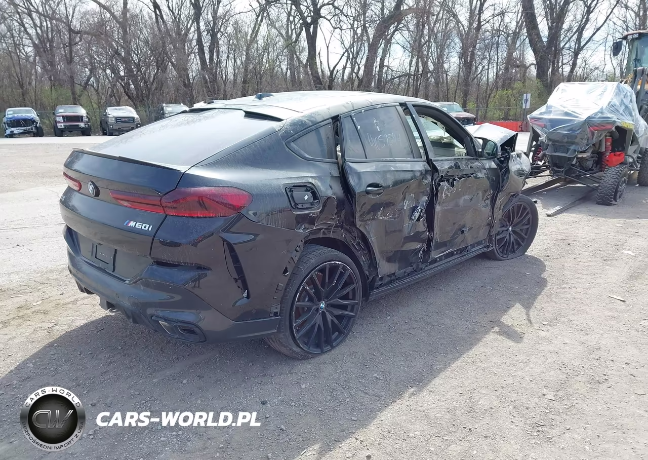 2025 BMW X6 M60I VIN:5UX43EX03S9X25908 - 4