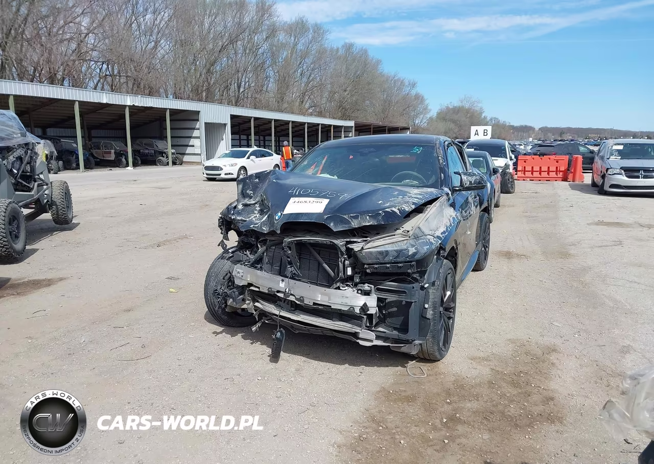 2025 BMW X6 M60I VIN:5UX43EX03S9X25908 - 6