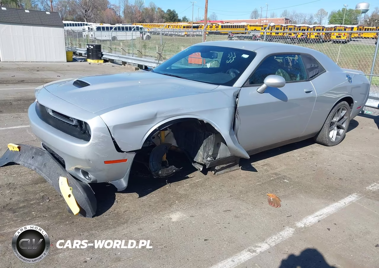 2022 Dodge Challenger Gt VIN:2C3CDZJG9NH247588 - 2