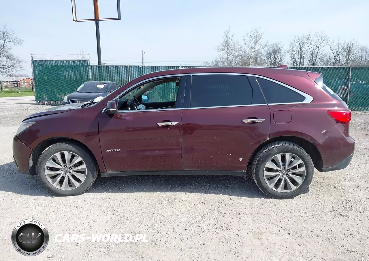 2014 Acura Mdx Technology Package VIN:5FRYD4H45EB040622 - 15