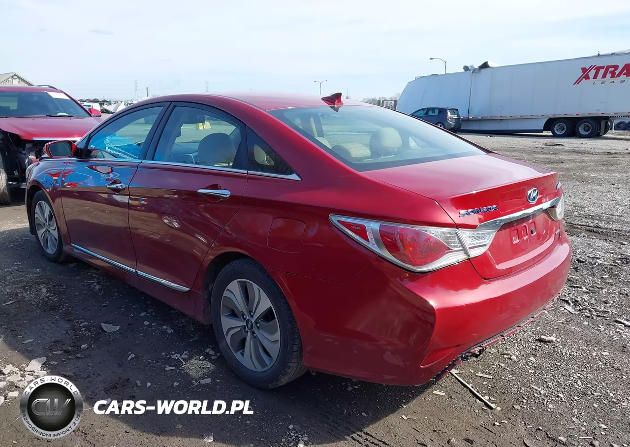 2013 Hyundai Sonata Hybrid Limited VIN:KMHEC4A40DA089344 - 3