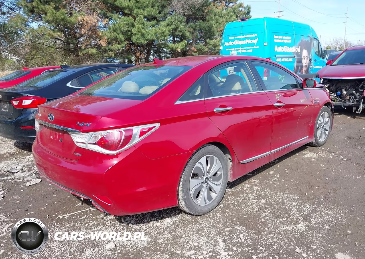 2013 Hyundai Sonata Hybrid Limited VIN:KMHEC4A40DA089344 - 4