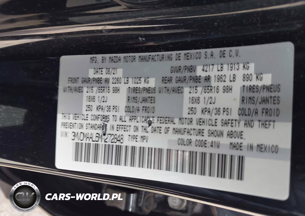 2021 Mazda Cx-30 2.5 S VIN:3MVDMAAL6MM272848 - 9