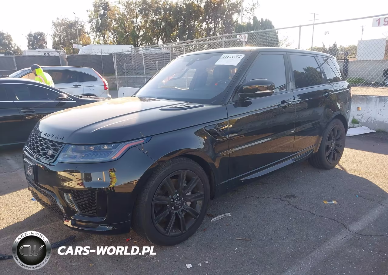 2021 Land Rover Range Rover Sport Hse Silver Edition Mhev VIN:SALWR2SU8MA778275 - 2