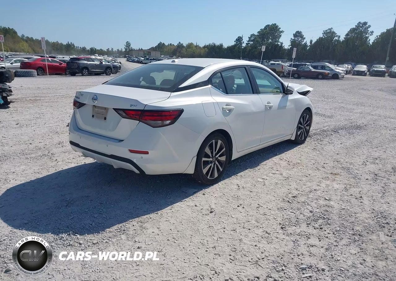 2020 Nissan Sentra Sv Xtronic Cvt VIN:3N1AB8CV1LY290508 - 4