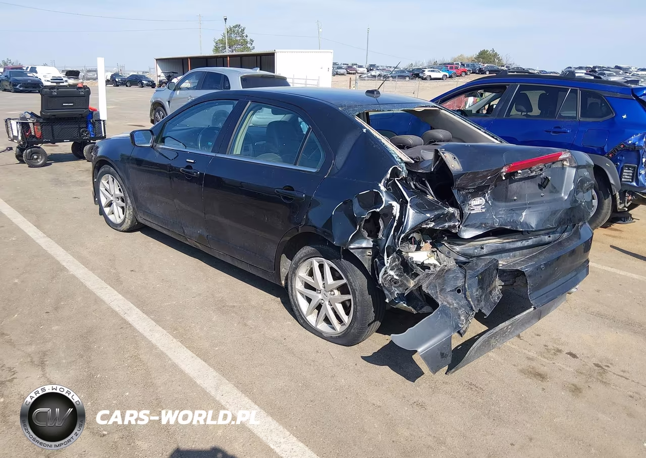 2010 Ford Fusion Sel VIN:3FAHP0JA7AR349203 - 3