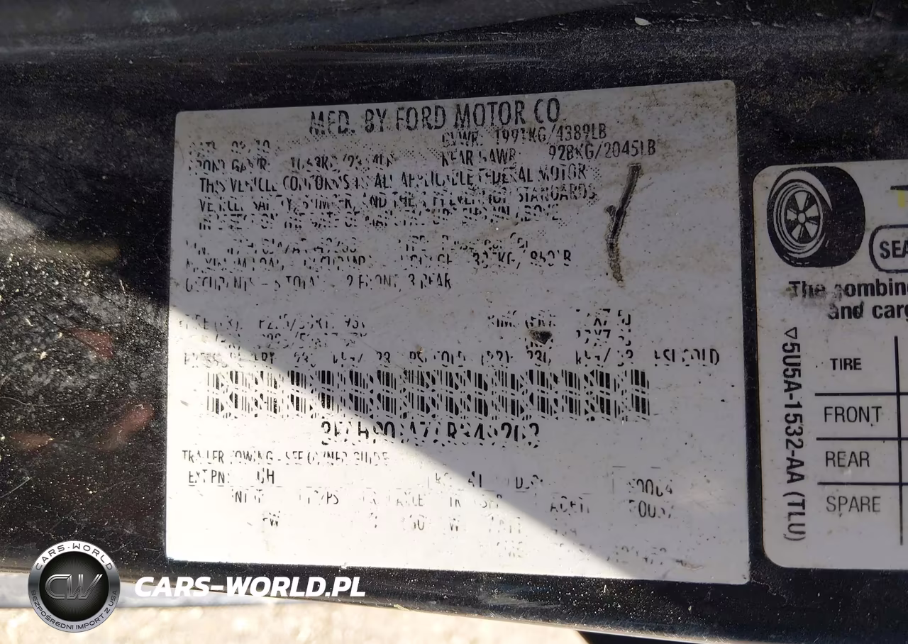 2010 Ford Fusion Sel VIN:3FAHP0JA7AR349203 - 9