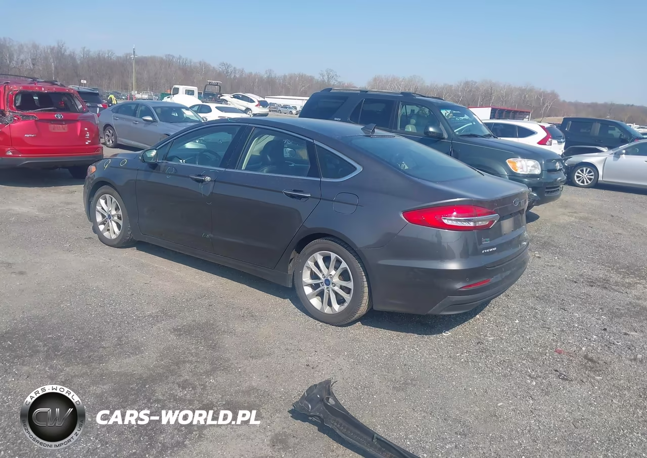 2019 Ford Fusion Hybrid Sel VIN:3FA6P0MU8KR194868 - 3