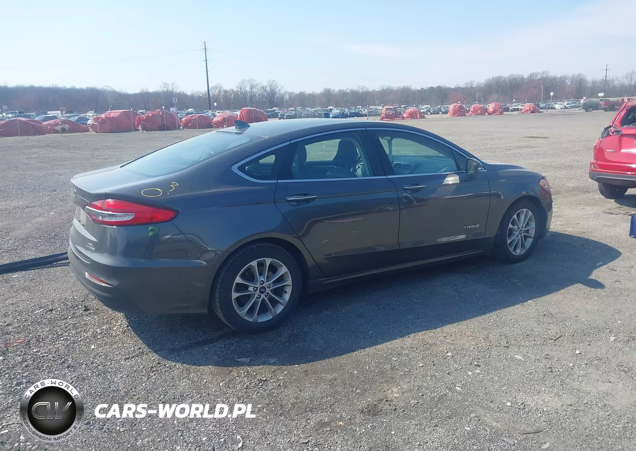 2019 Ford Fusion Hybrid Sel VIN:3FA6P0MU8KR194868 - 4