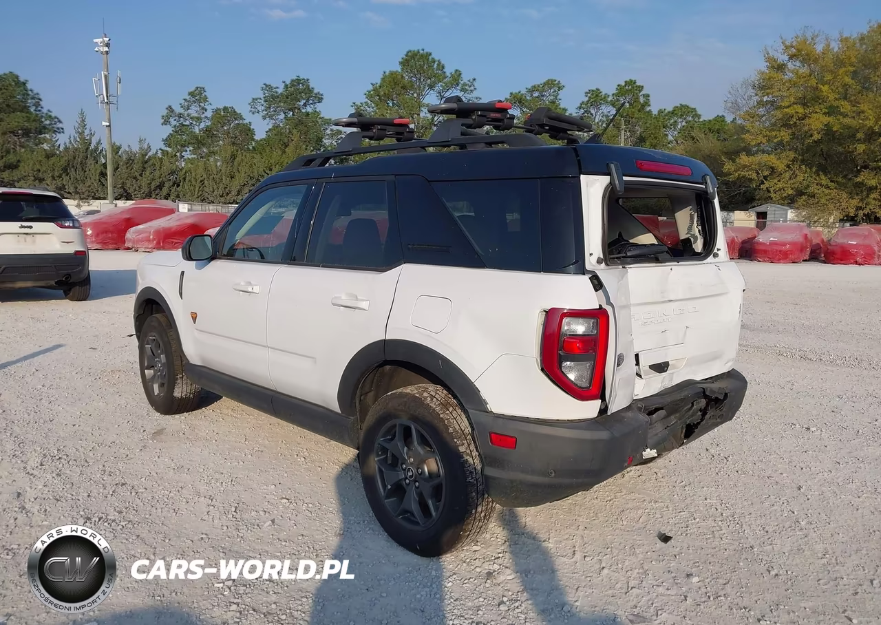 2021 Ford Bronco Sport Badlands VIN:3FMCR9D94MRA04604 - 3