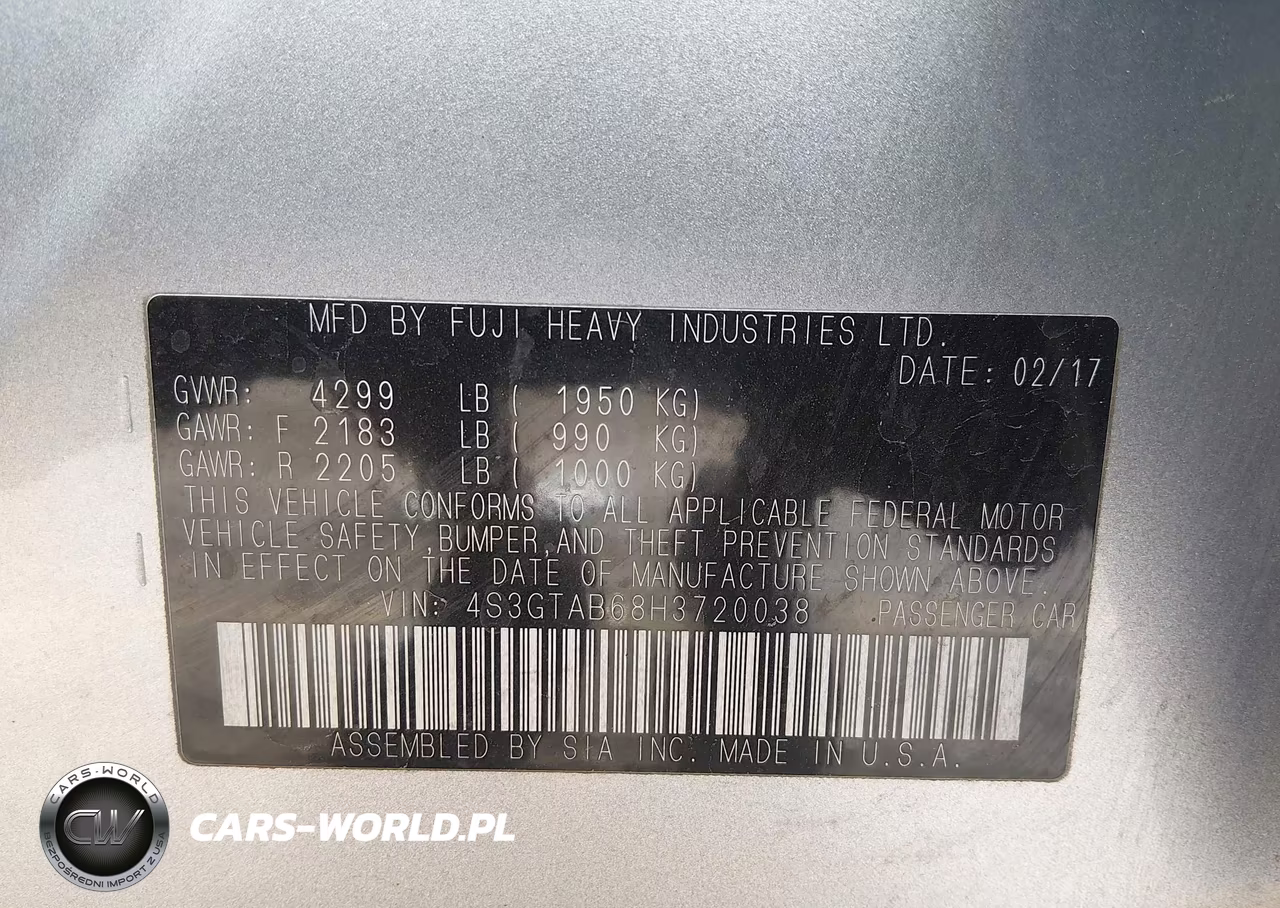 2017 Subaru Impreza Premium VIN:4S3GTAB68H3720038 - 9