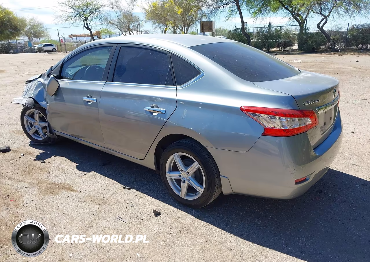 2014 Nissan Sentra Sv VIN:3N1AB7AP7EY267400 - 3