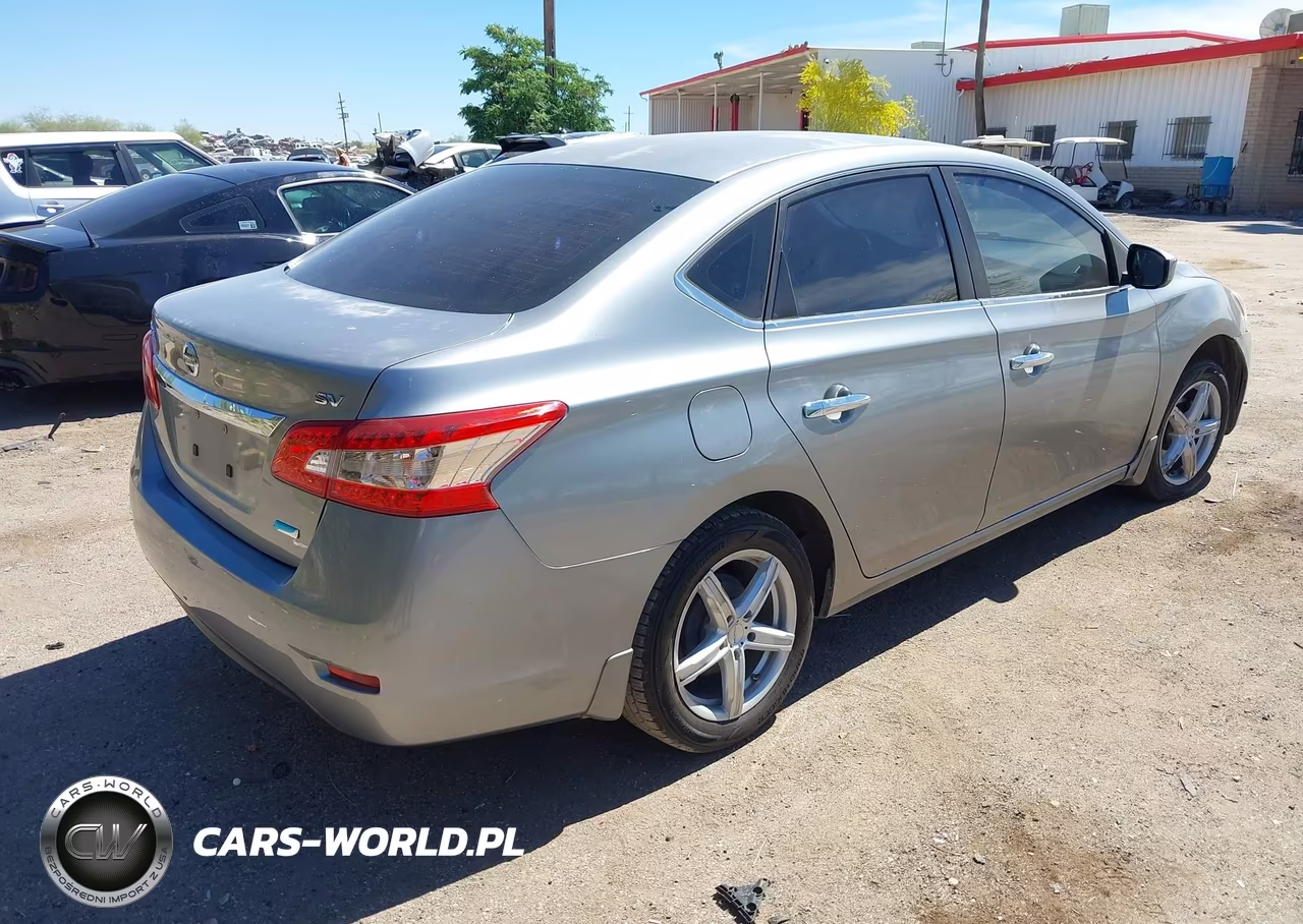 2014 Nissan Sentra Sv VIN:3N1AB7AP7EY267400 - 4