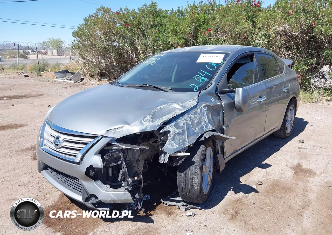 2014 Nissan Sentra Sv VIN:3N1AB7AP7EY267400 - 6