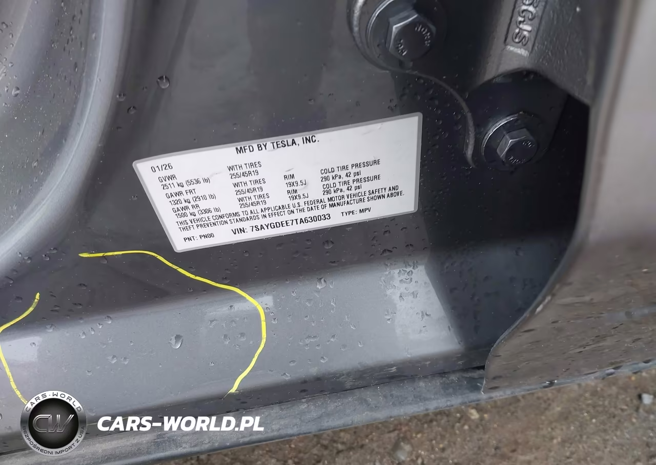 2026 Tesla Model Y All-Wheel Drive-Long Range Launch Series-Premium All-Wheel Drive VIN:7SAYGDEE7TA630033 - 9