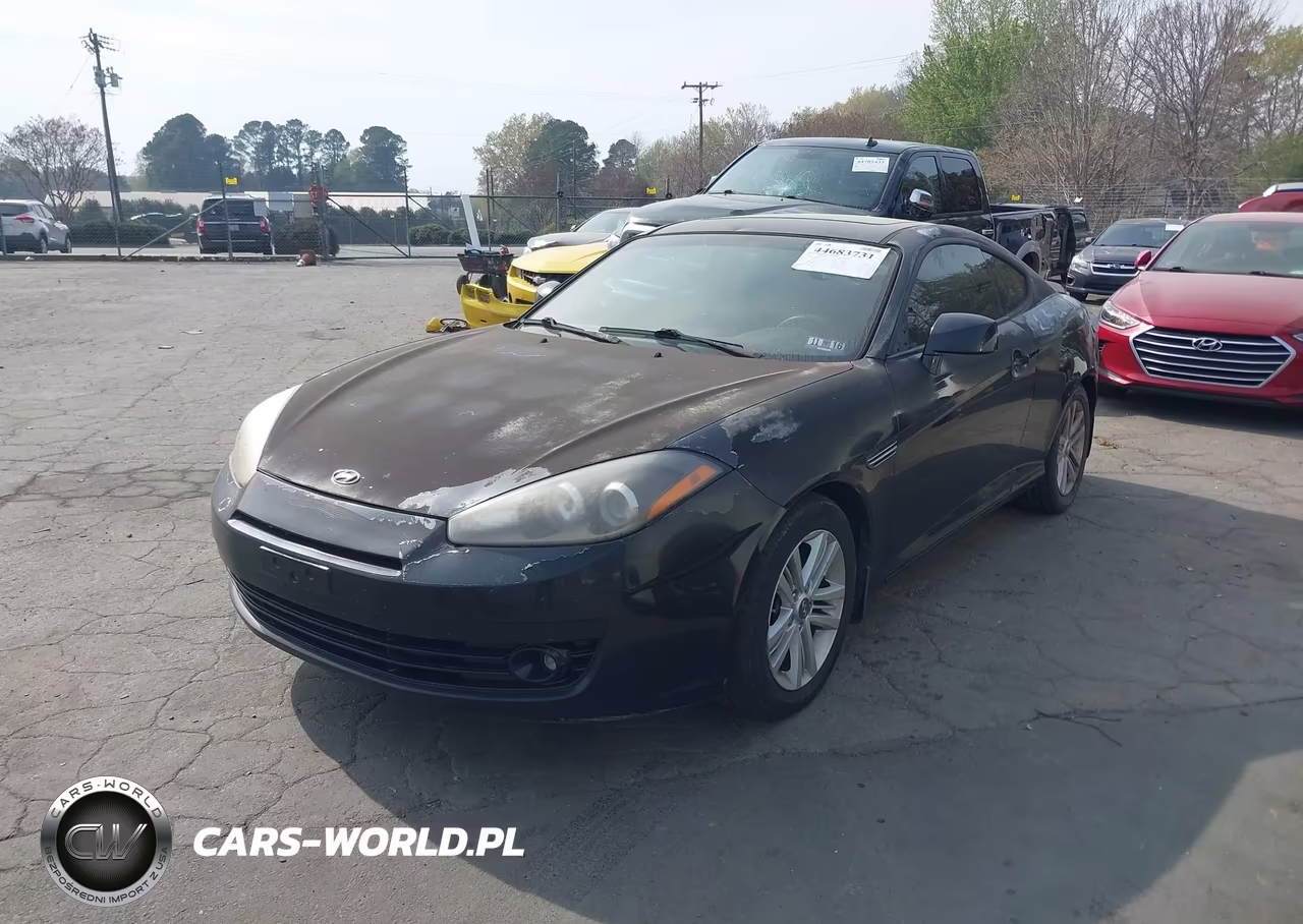 2008 Hyundai Tiburon Gs VIN:KMHHM66D48U265959 - 2