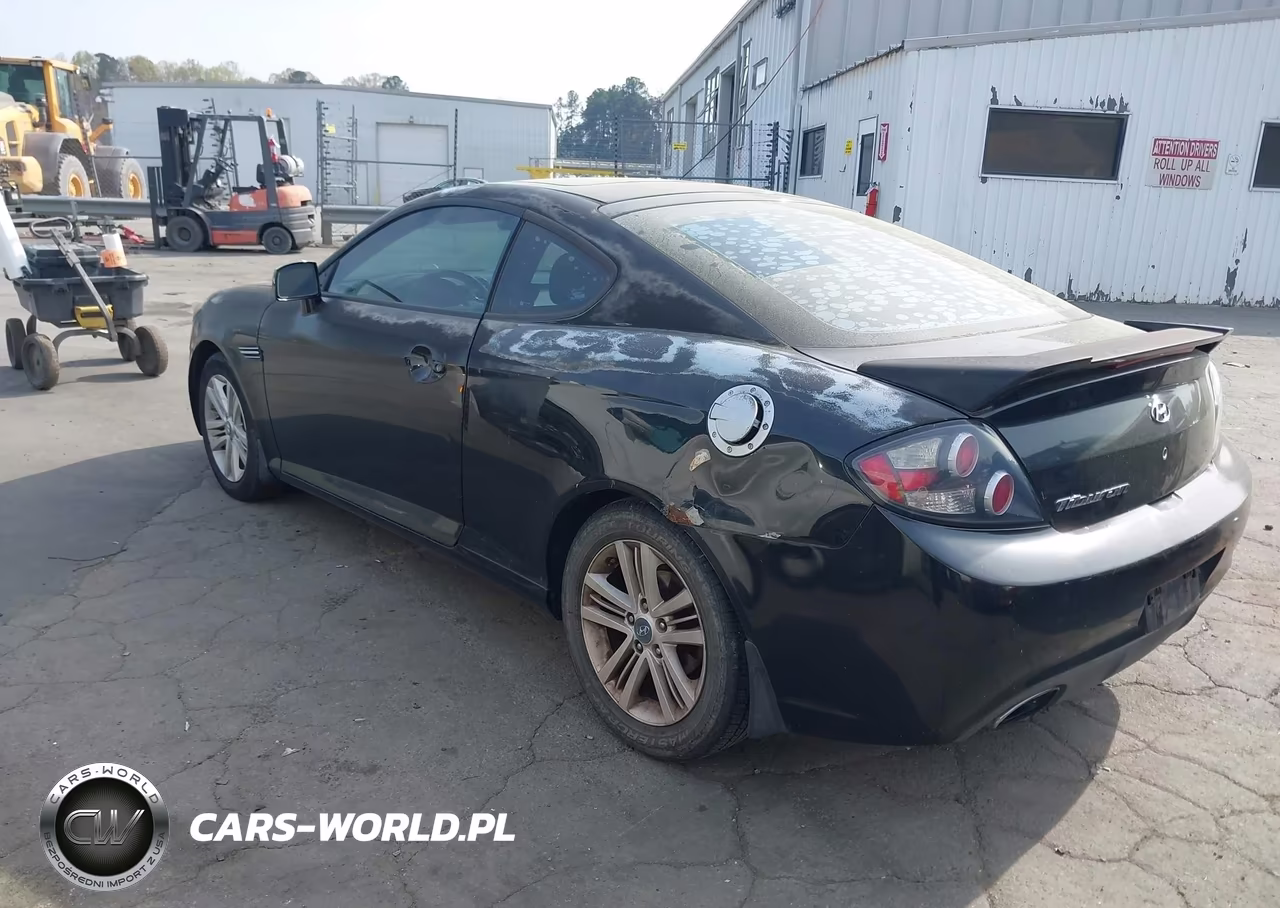 2008 Hyundai Tiburon Gs VIN:KMHHM66D48U265959 - 3