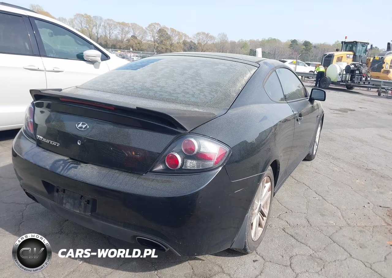 2008 Hyundai Tiburon Gs VIN:KMHHM66D48U265959 - 4