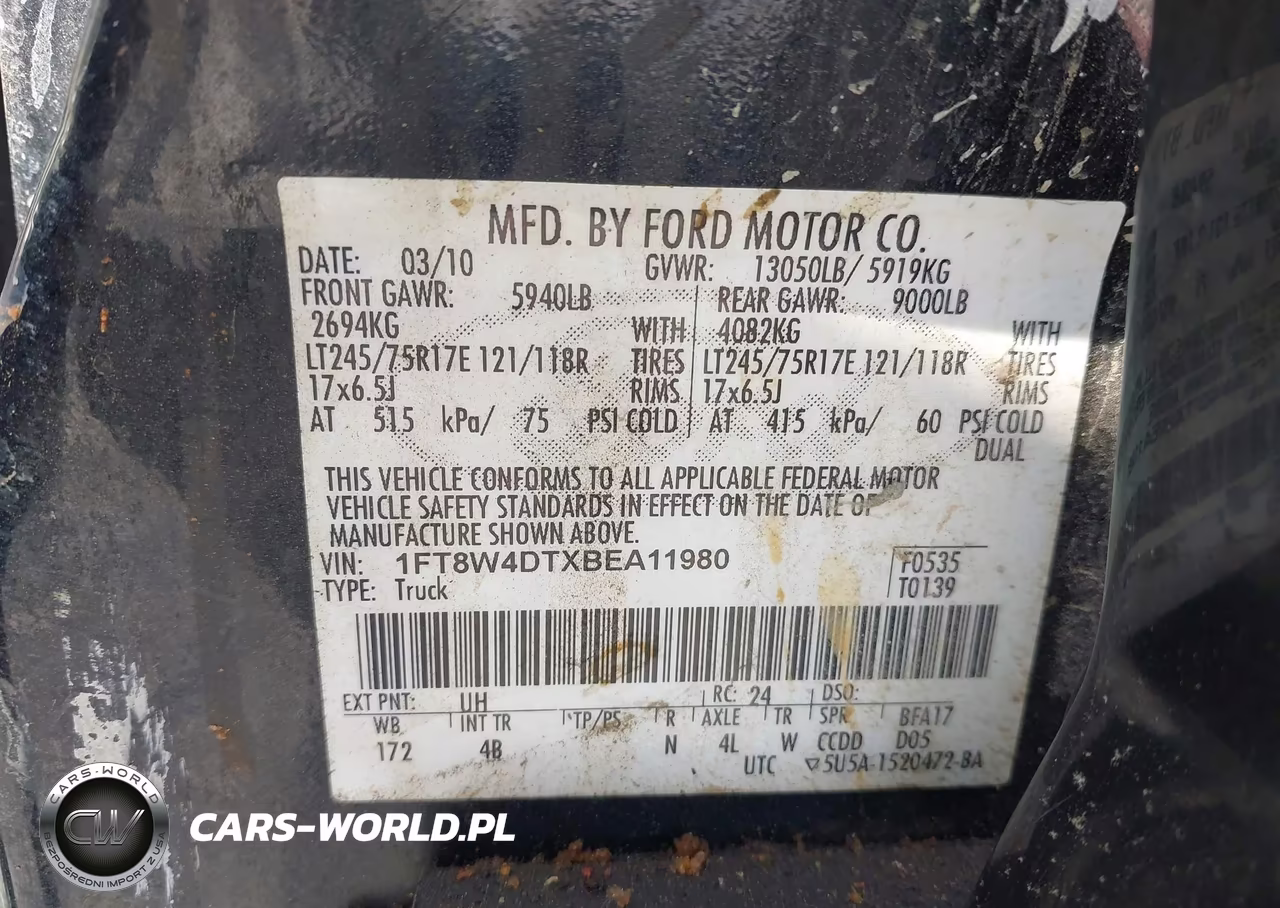 2011 Ford F-450 Lariat VIN:1FT8W4DTXBEA11980 - 8