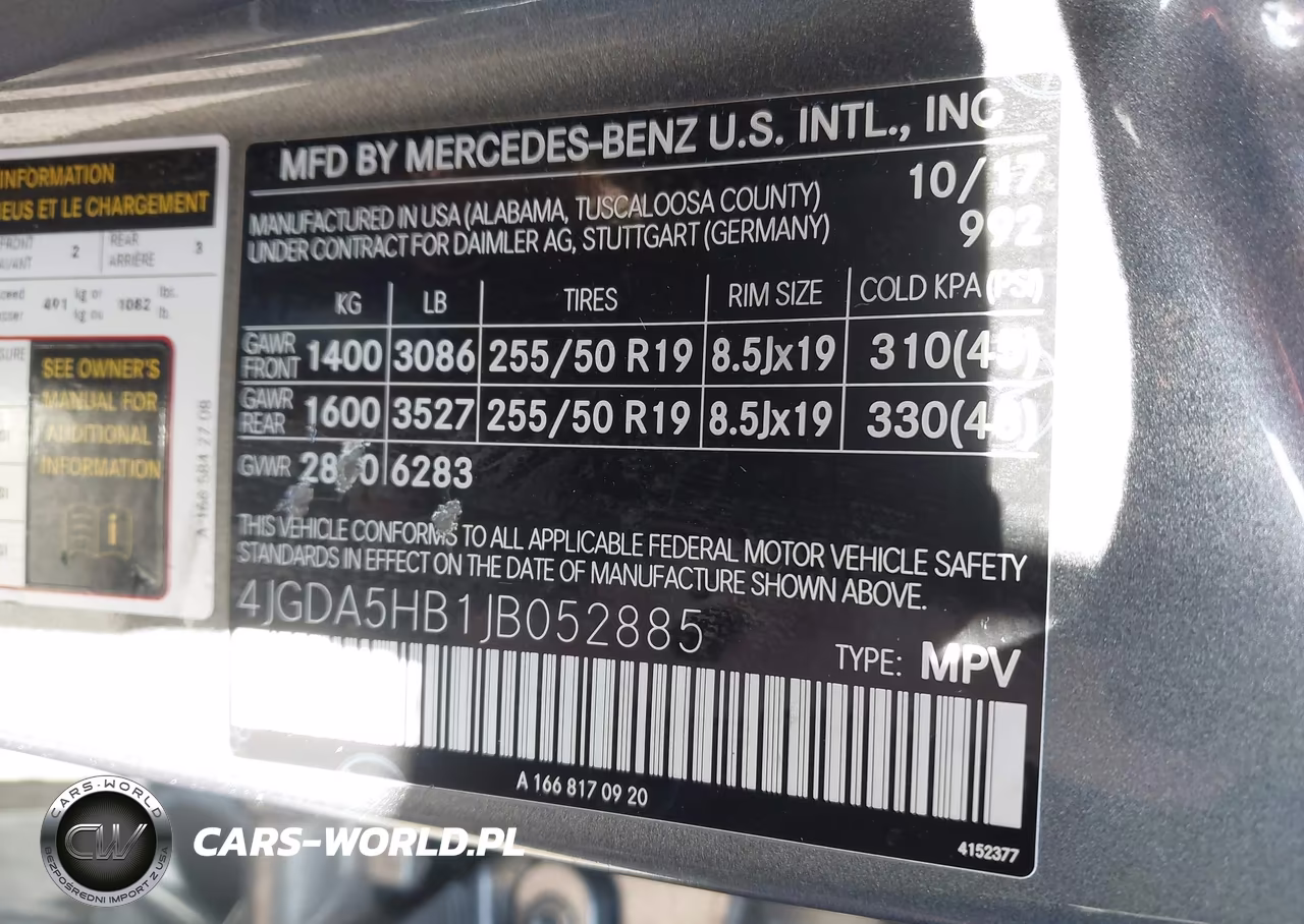 2018 Mercedes-Benz Gle 350 4Matic VIN:4JGDA5HB1JB052885 - 9
