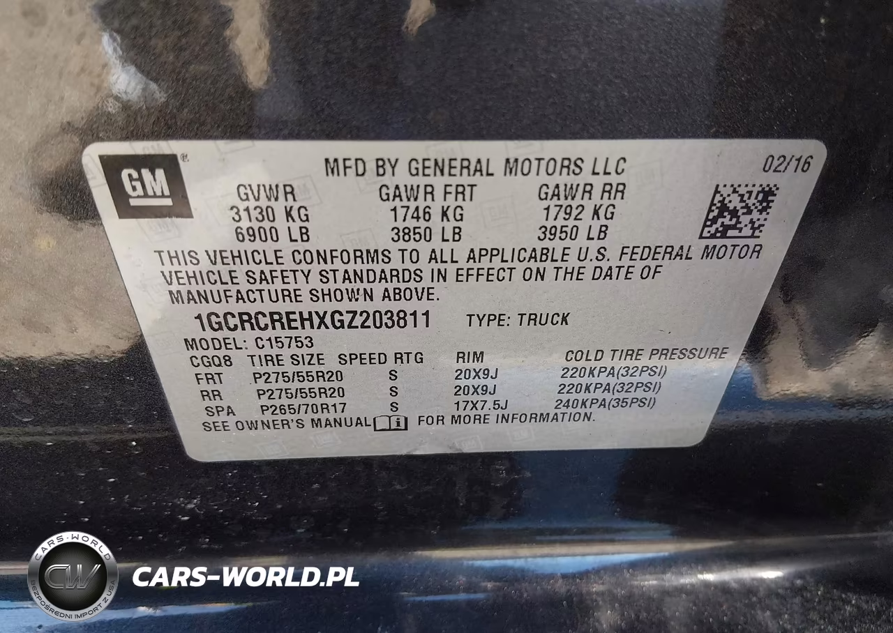 2016 Chevrolet Silverado 1500 1Lt VIN:1GCRCREHXGZ203811 - 9