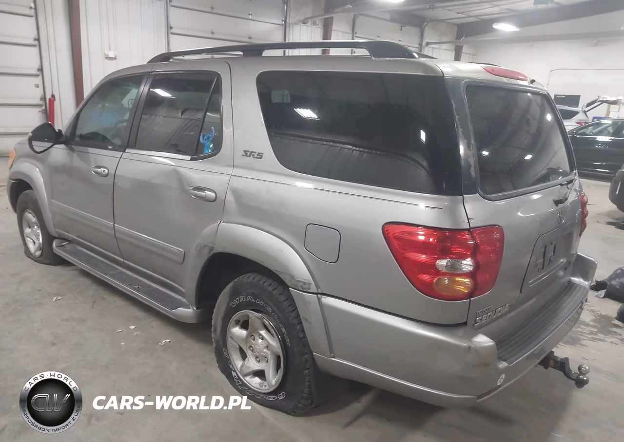 2002 Toyota Sequoia Sr5 V8 VIN:5TDBT44A02S129303 - 3