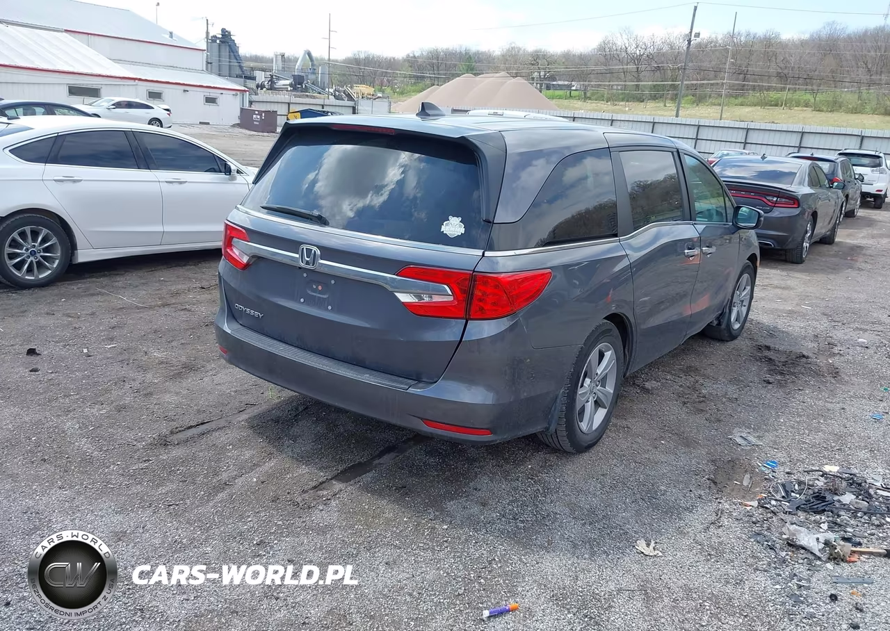2019 Honda Odyssey Ex VIN:5FNRL6H56KB128779 - 4