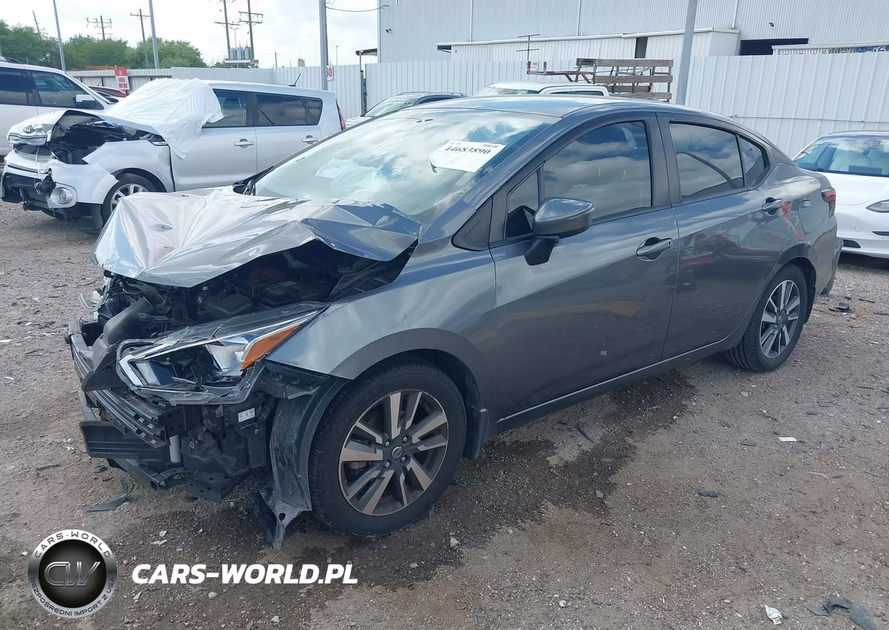 2021 Nissan Versa Sv Xtronic Cvt VIN:3N1CN8EV8ML915059 - 2