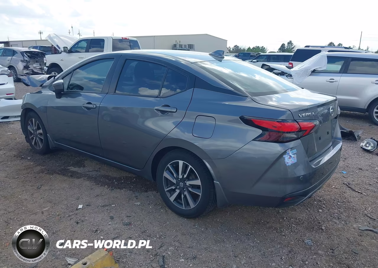 2021 Nissan Versa Sv Xtronic Cvt VIN:3N1CN8EV8ML915059 - 3